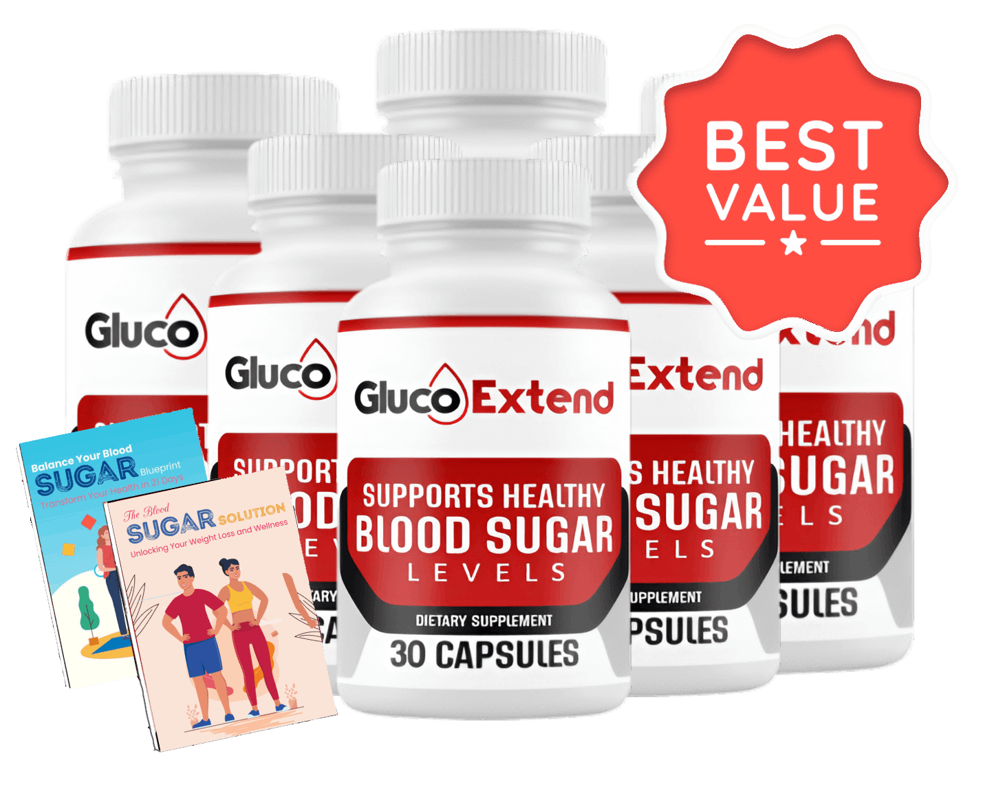 Gluco Extend 6 bottles pack